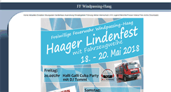Desktop Screenshot of ff-windpassing.de