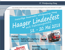 Tablet Screenshot of ff-windpassing.de